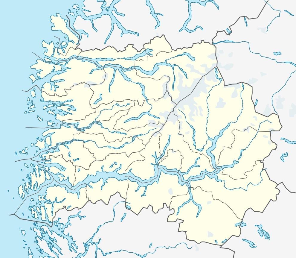 Mapa starých v Norsku