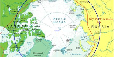 Arctic Norsko mapě